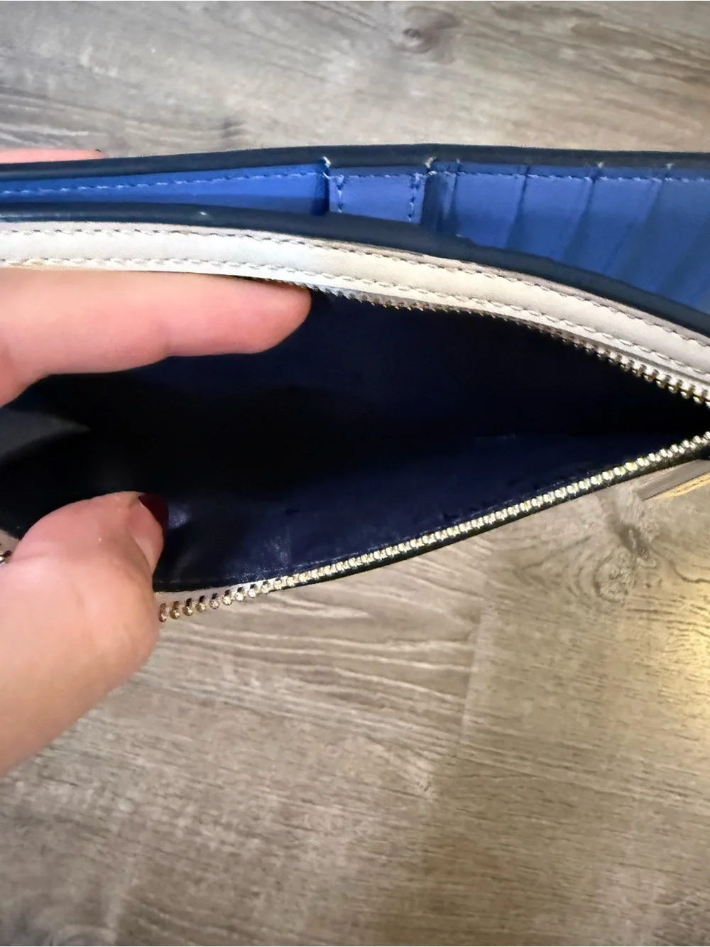 Kate Spade Staci Large Slim Bifold 3DButterfly Wallet Cream Multi